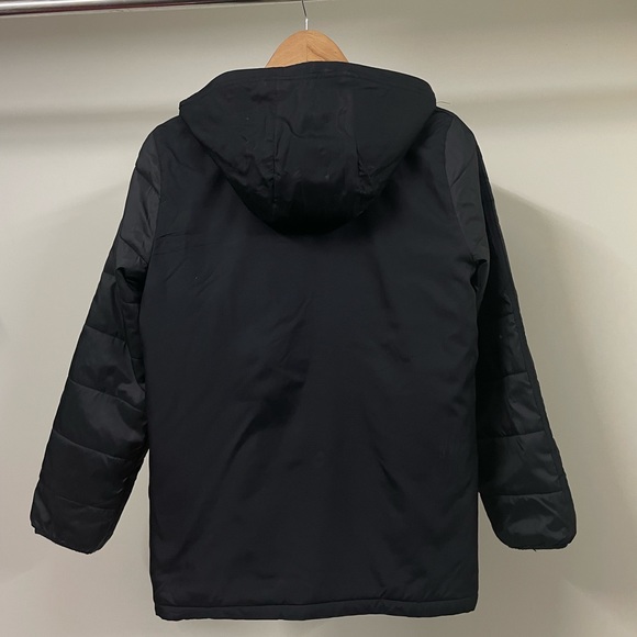 Adidas Feyenoord Rotterdam winter black puffer jacket for men’s & women’s - Picture 4 of 13